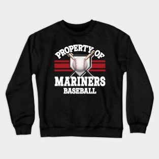 Proud Name Mariners Graphic Property Vintage Baseball Crewneck Sweatshirt